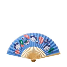 Расписной бамбуковый веер