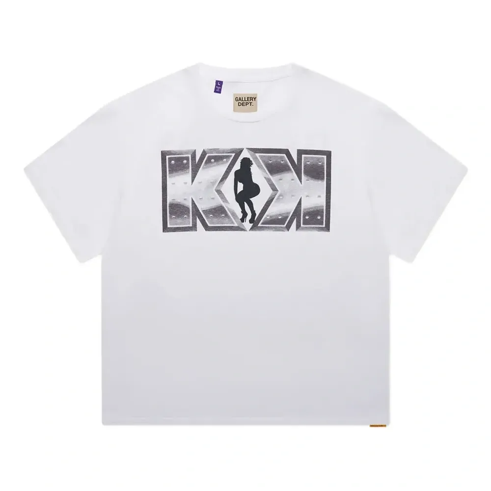 Футболка из хлопка с графическим принтом