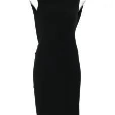 Платье миди без рукавов