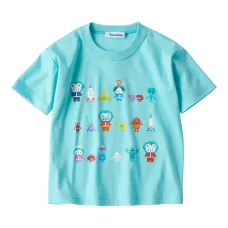 Хлопковая футболка с принтом монстра