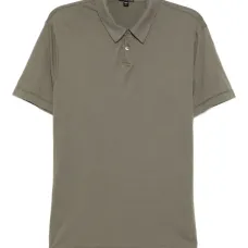 Однотонная рубашка поло