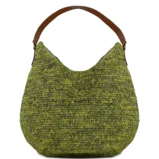 Плечевая сумка Meva из рафии