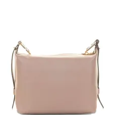 Кожаная сумка на плечо с застежкой-молнией