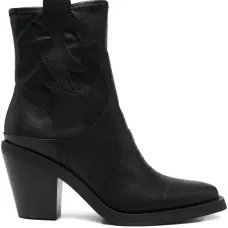 Ботильоны Jagger с отделкой, каблук 80 мм