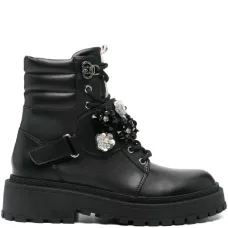 Сапоги Rumi с цветочным декором