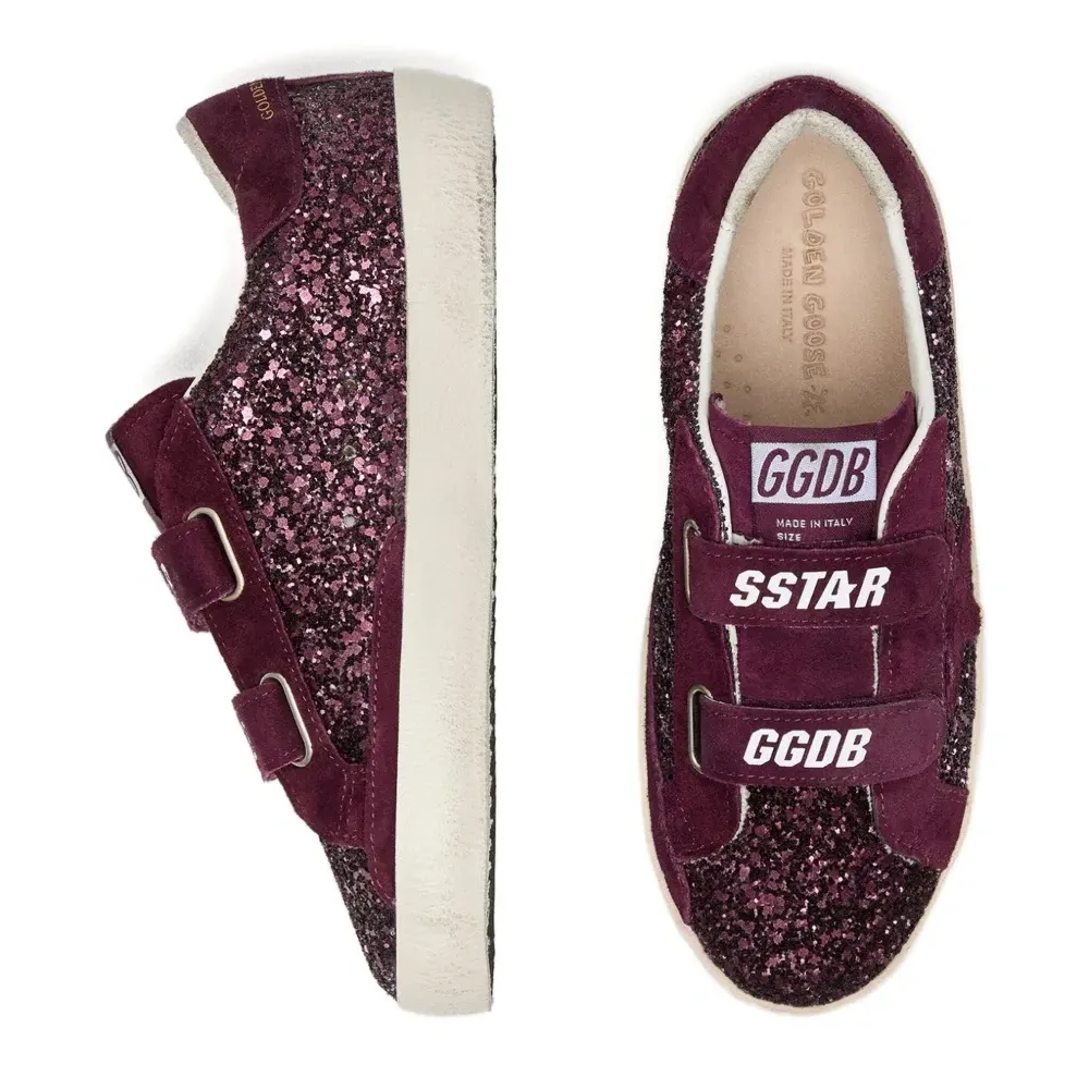 Кеды Old School с блестками