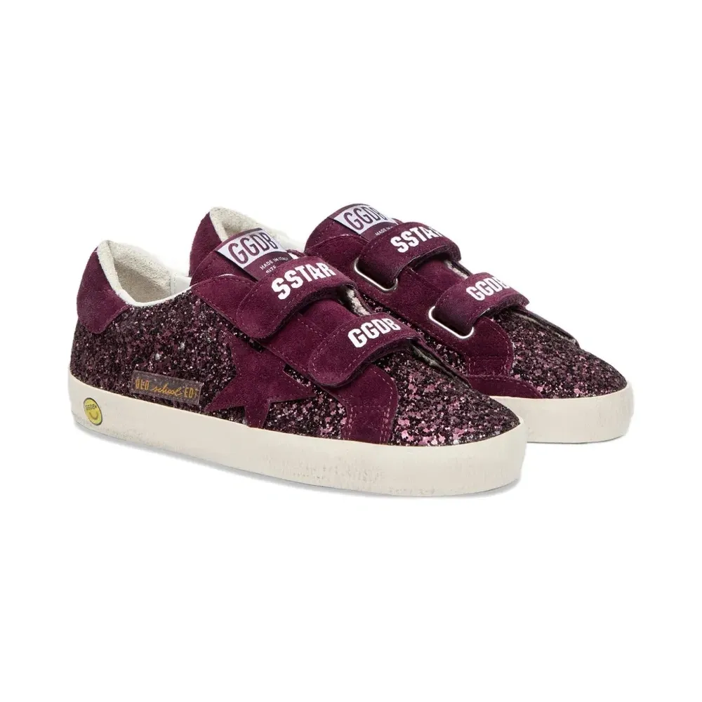 Кеды Old School с блестками