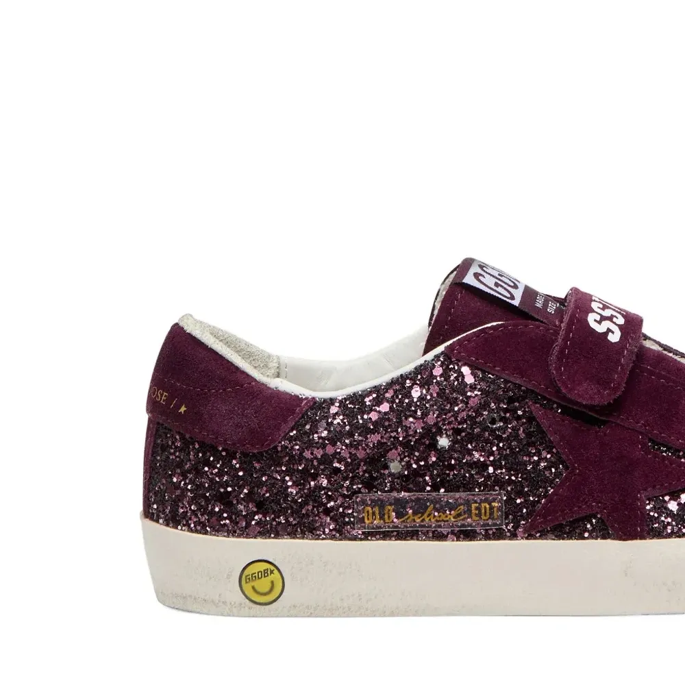 Кеды Old School с блестками