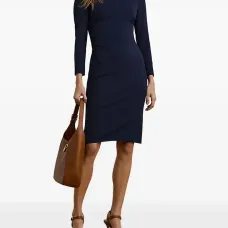 Миди-платье с пуговицами