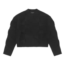 Свитер фактурной вязки