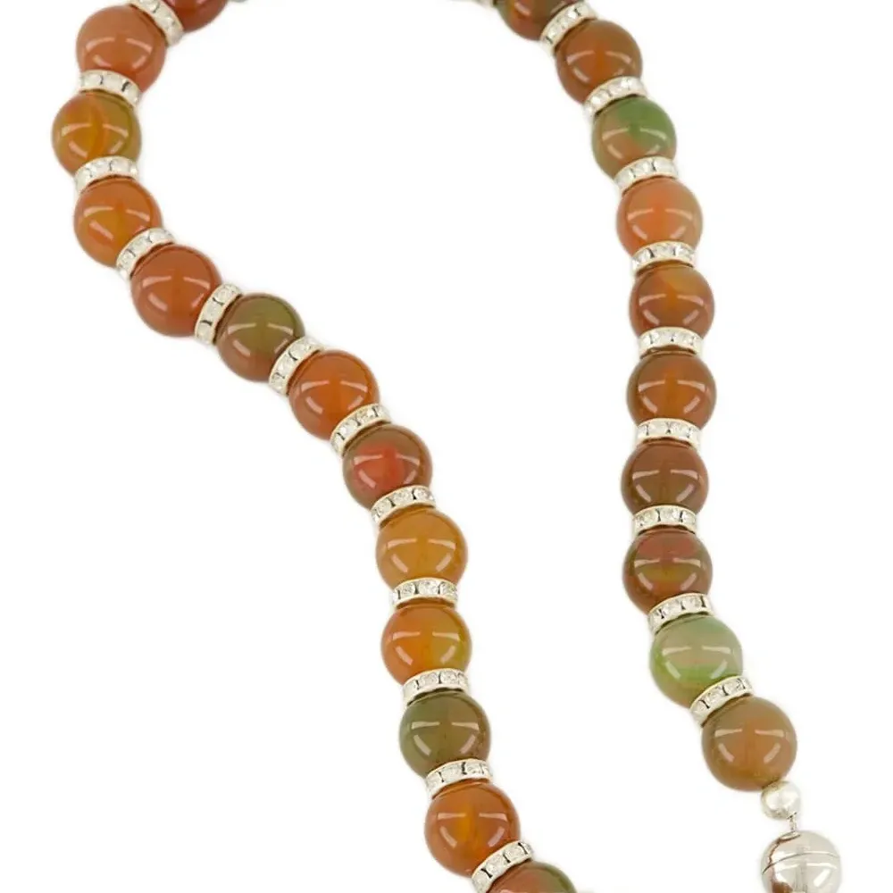 Колье Odette с агатом