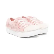 Кроссовки из искусственного меха