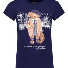Футболка с медведем Поло