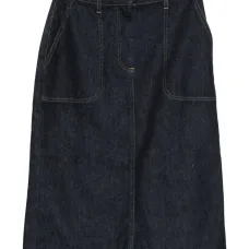 Джинсовая юбка миди Джинсовая юбка миди