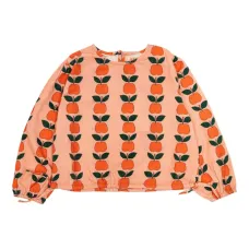 Блузка с кулиской и принтом Блузка с кулиской и принтом