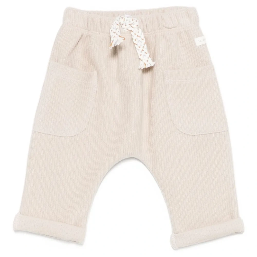 Хлопковые брюки на кулиске