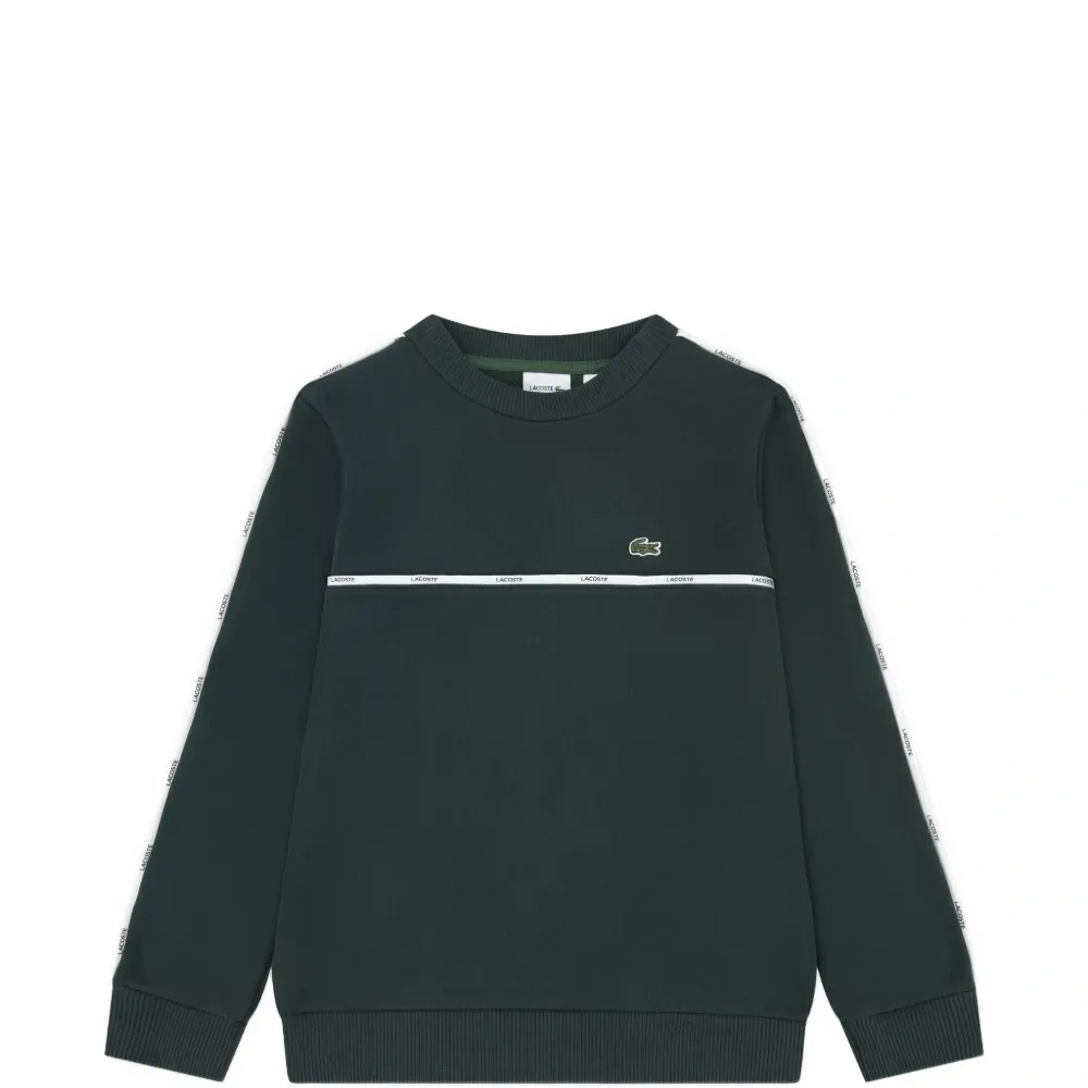 Свитшот с полосками и логотипом