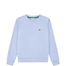 Свитер с круглым вырезом и логотипом