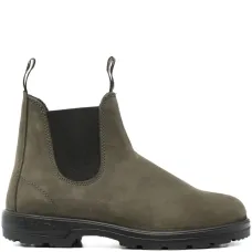 Ботинки с эластичными вставками