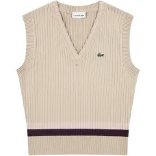 Топ в полоску с V-образным вырезом Топ в полоску с V-образным вырезом