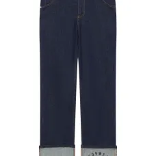 Джинсы с подворотами Джинсы с подворотами