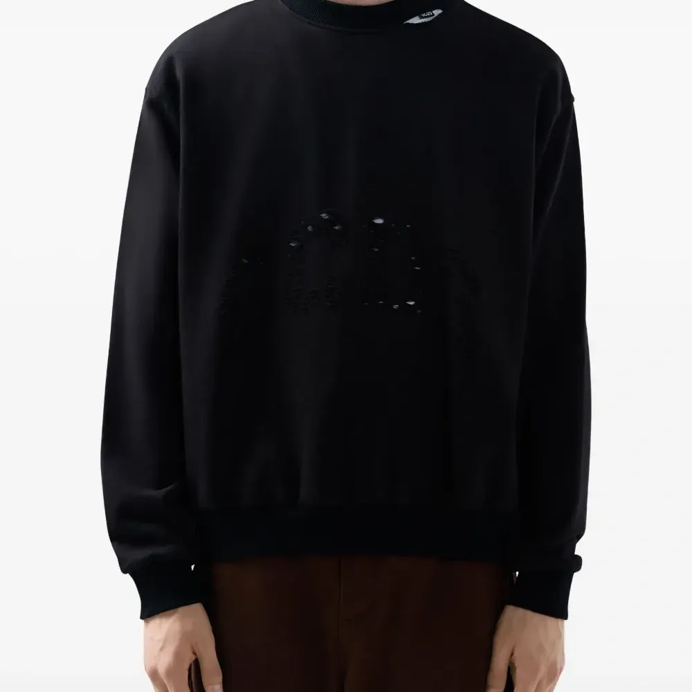 Толстовка с эффектом потертости Толстовка с эффектом потертости