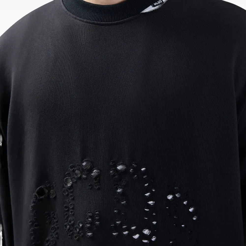 Толстовка с эффектом потертости Толстовка с эффектом потертости