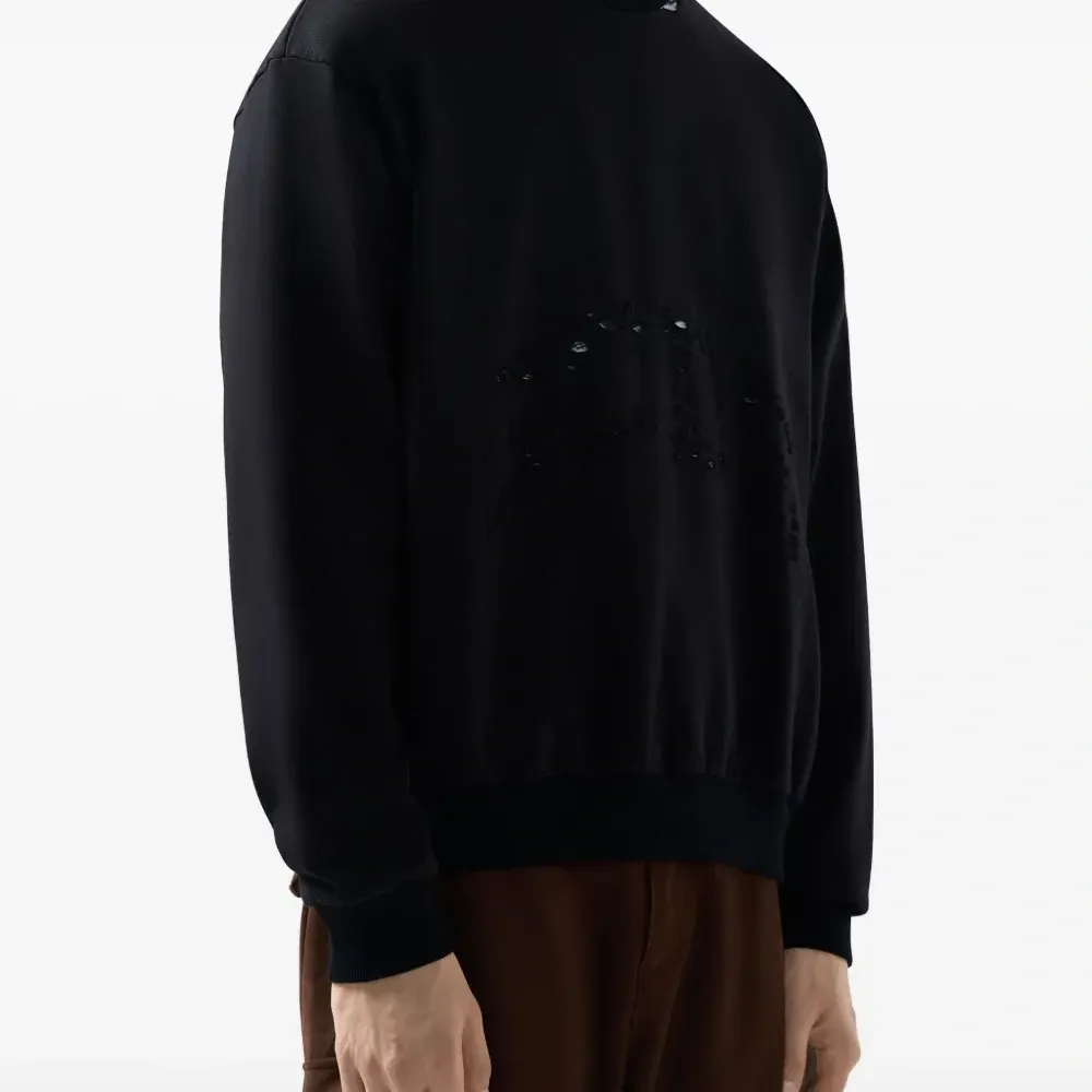 Толстовка с эффектом потертости Толстовка с эффектом потертости