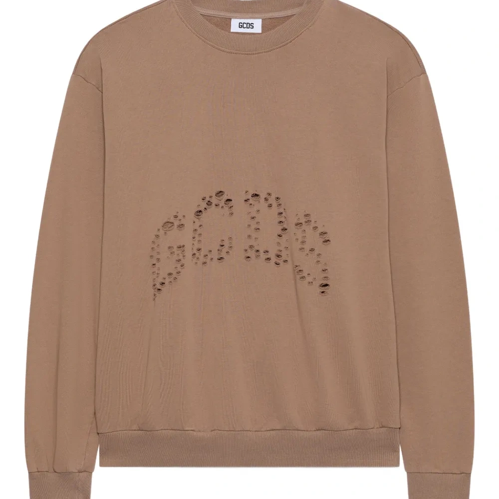 Толстовка с эффектом потертости