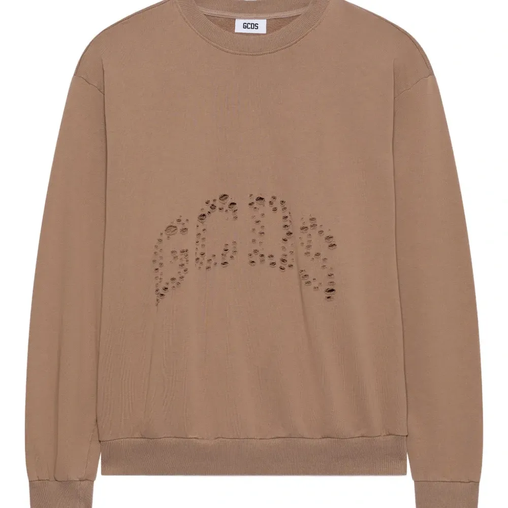 Толстовка с эффектом потертости