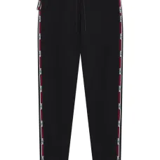 Брюки с логотипами на лампасах Брюки с логотипами на лампасах