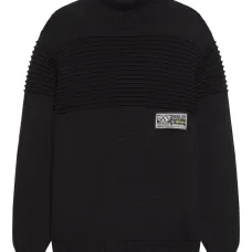 Свитер в рубчик с высоким воротником Свитер в рубчик с высоким воротником