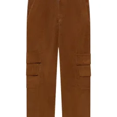 Вельветовые брюки прямого кроя