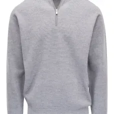 Свитер с воротником на молнии