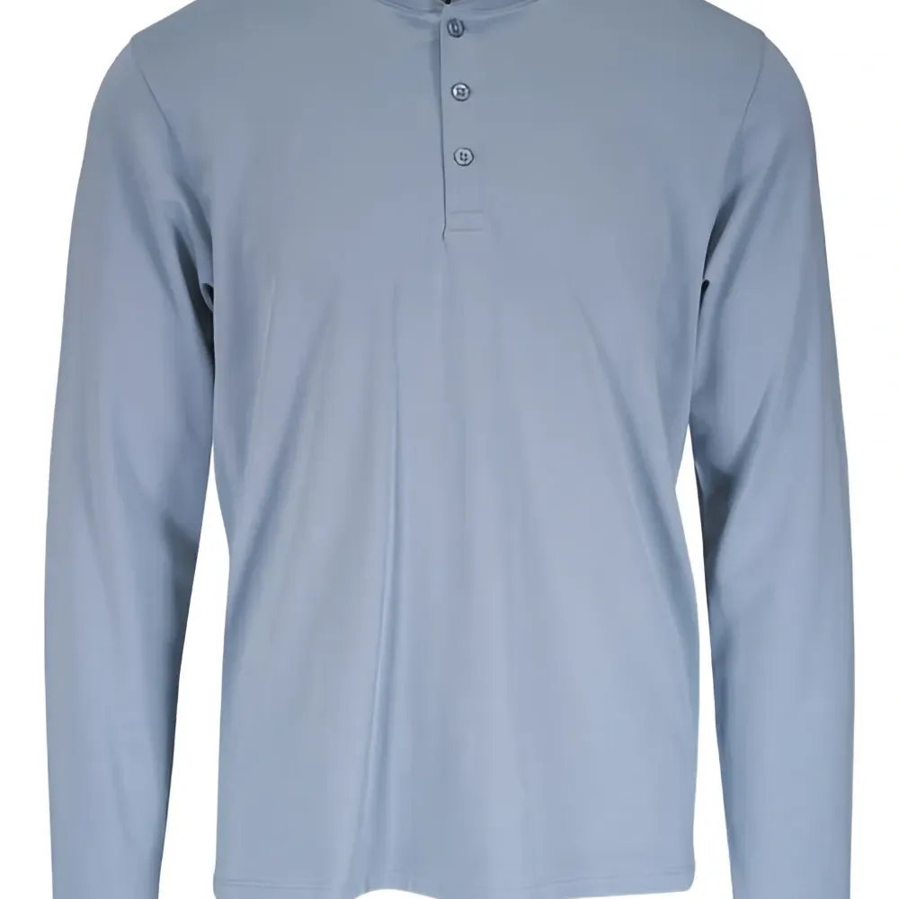 Лонгслив на пуговицах