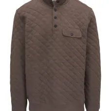 Свитшот с простёганным карманом