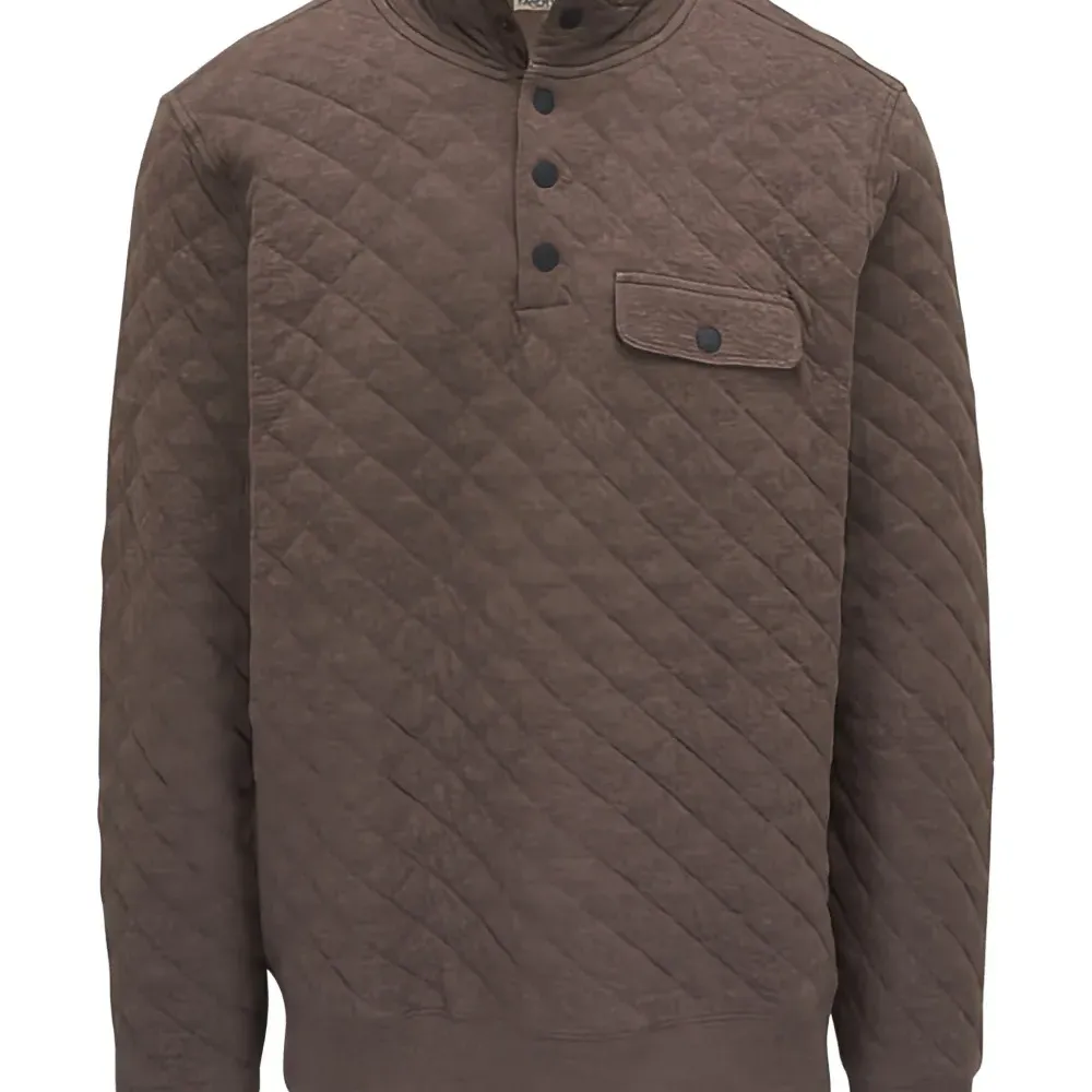 Свитшот с простёганным карманом