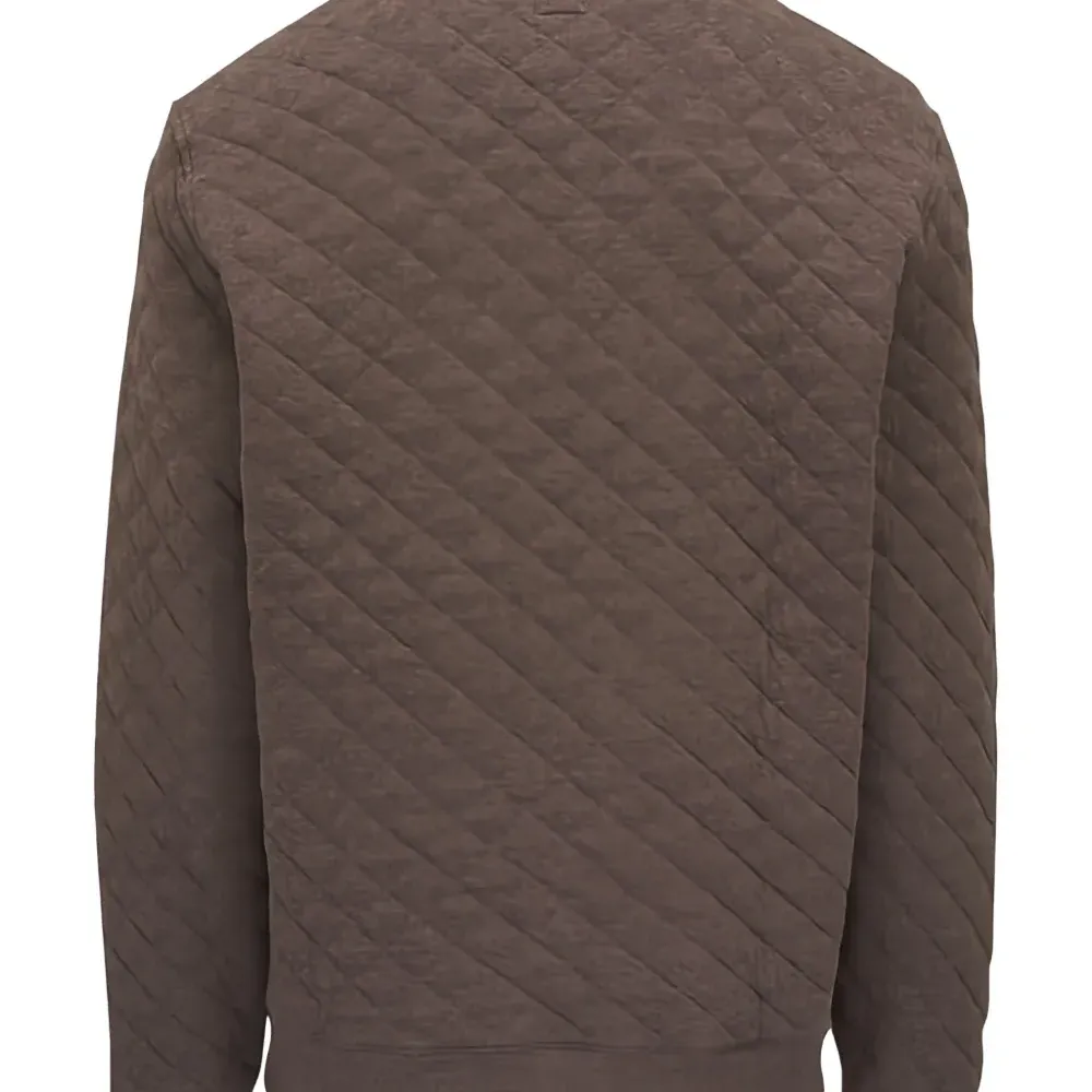 Свитшот с простёганным карманом