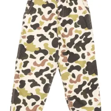 Брюки с камуфляжным принтом