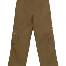 Брюки с накладными карманами