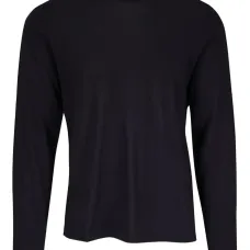 Тонко вязаная футболка с длинными рукавами