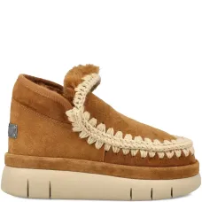 Замшевые ботильоны Bounce с плетёной отделкой