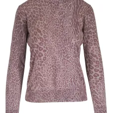 Топ с анималистичным принтом