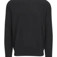 Свитер с круглым вырезом