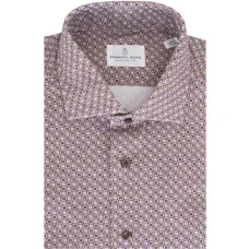 Рубашка с геометрическим принтом