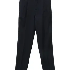 Брюки прямого кроя из шерсти вирджин