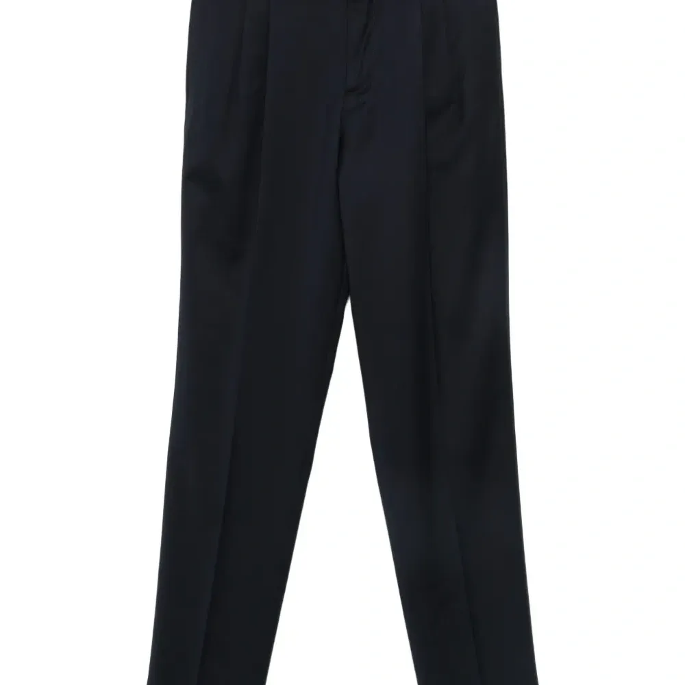 Брюки прямого кроя из шерсти вирджин