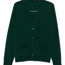 Кардиган с V-образным вырезом