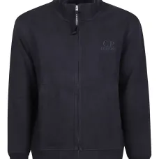 Хлопковый свитшот с молнией на воротнике Хлопковый свитшот с молнией на воротнике