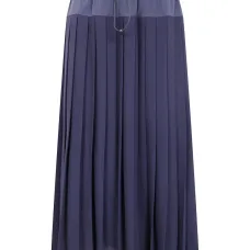 Плиссированная юбка на завязке